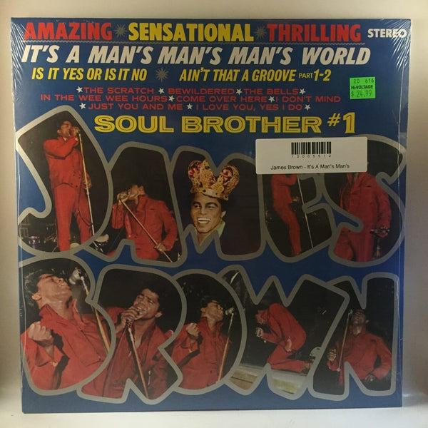 New Vinyl James Brown - It's A Man's Man's Man's World LP NEW 10005512
