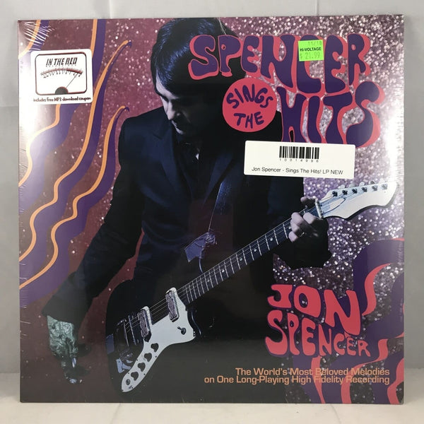 New Vinyl Jon Spencer - Sings The Hits! LP NEW 10014996