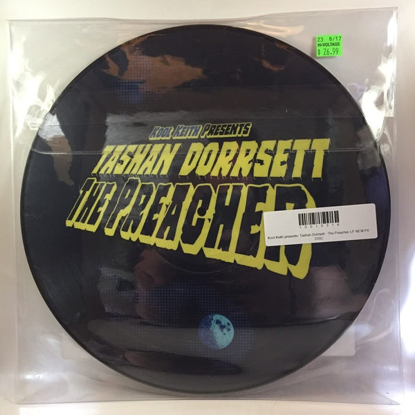 New Vinyl Kool Keith presents: Tashan Dorrsett - The Preacher LP NEW PIC DISC 10010316