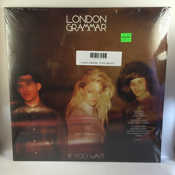 New Vinyl London Grammar - If You Wait 2LP NEW 10006568