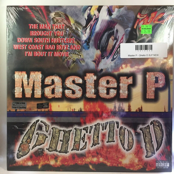 New Vinyl Master P - Ghetto D 2LP NEW 10010348