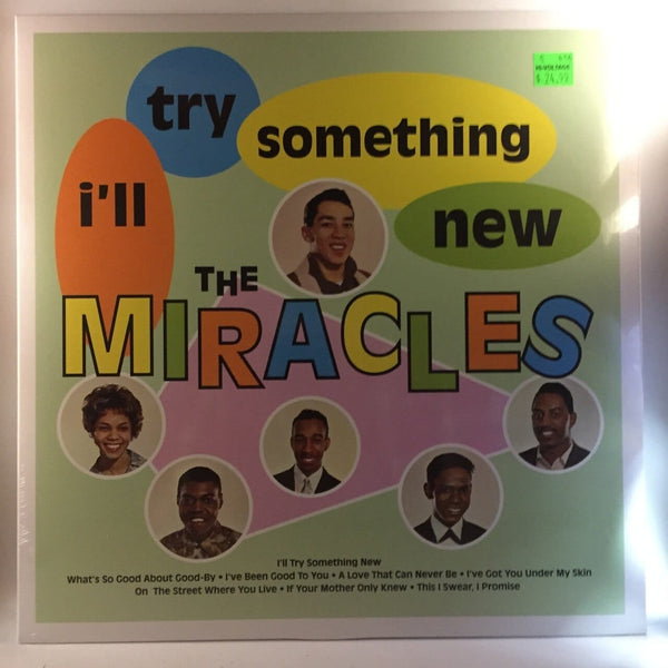 New Vinyl Miracles - I'll Try Something New LP NEW Smokey Robinson 10004652