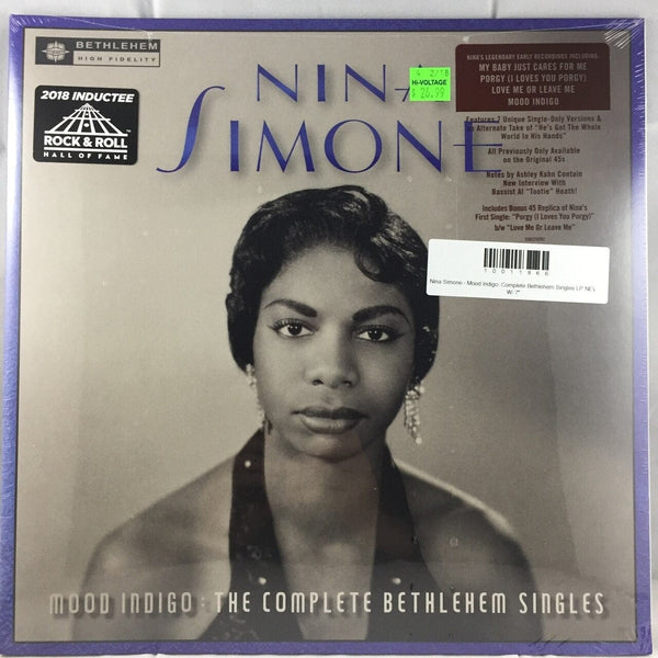 New Vinyl Nina Simone - Mood Indigo: Complete Bethlehem Singles LP NEW W- 7" 10011866