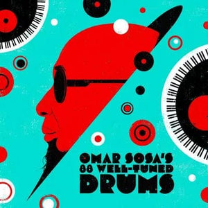 New Vinyl Omar Sosa - Omar Sosa's 88 Well-Tuned Drums (TRANSPARENT RED VINYL) LP NEW RSD 2024 RSD24296