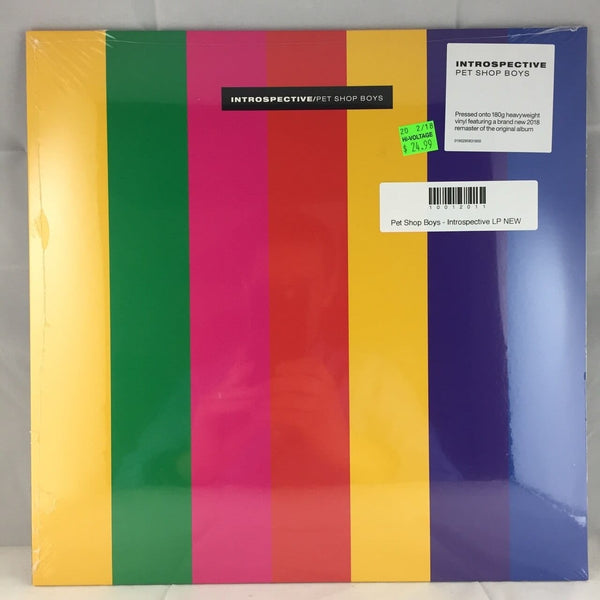 New Vinyl Pet Shop Boys - Introspective LP NEW 10012011