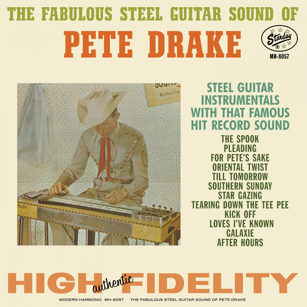 New Vinyl Pete Drake - Fabulous Steel Guitar Sound LP NEW Red Vinyl 90000213