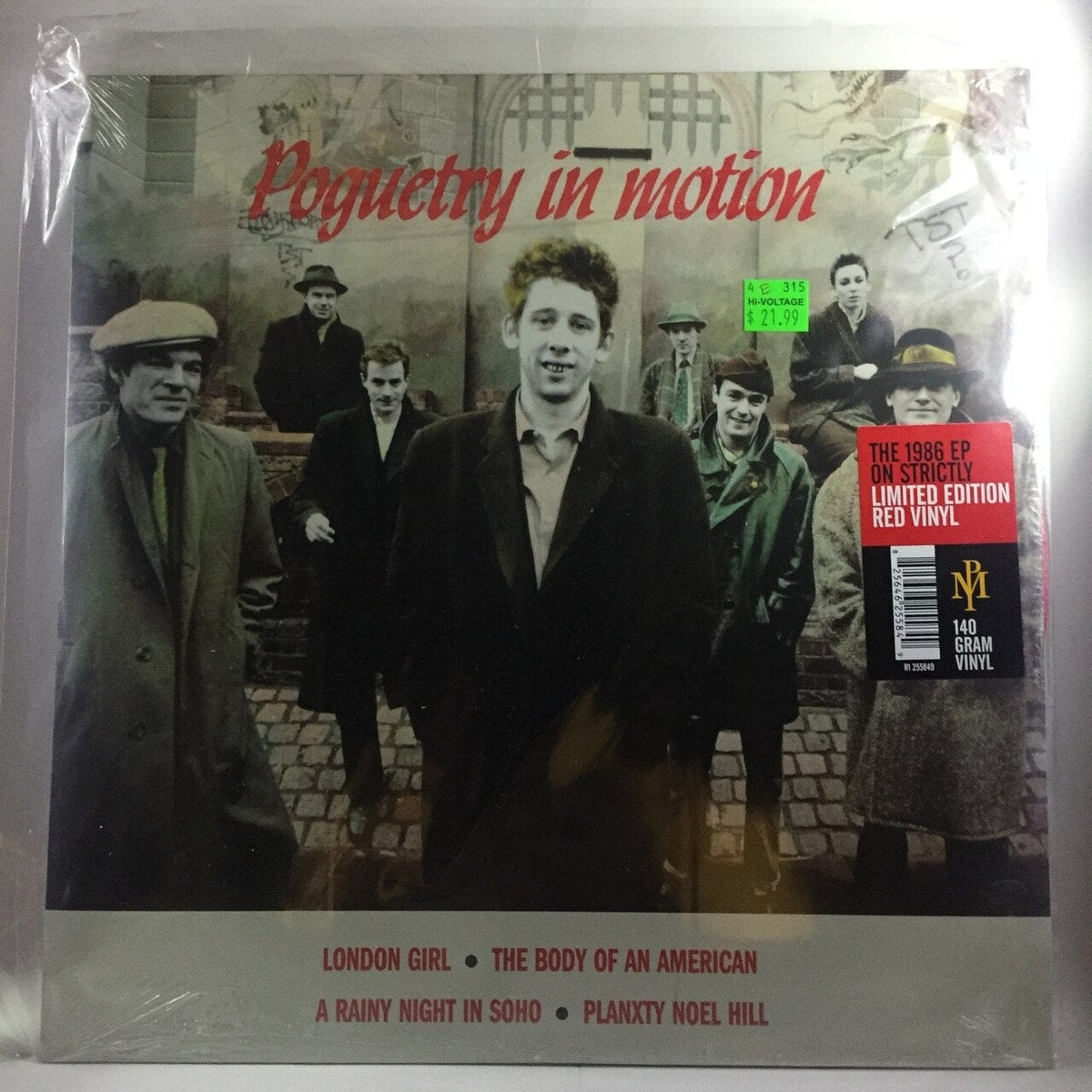 Pogues - Poguetry in Motion EP NEW LTD ED COLORED VINYL – Hi 