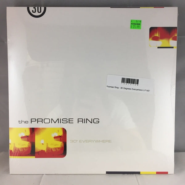 New Vinyl Promise Ring - 30 Degrees Everywhere LP NEW 10012128