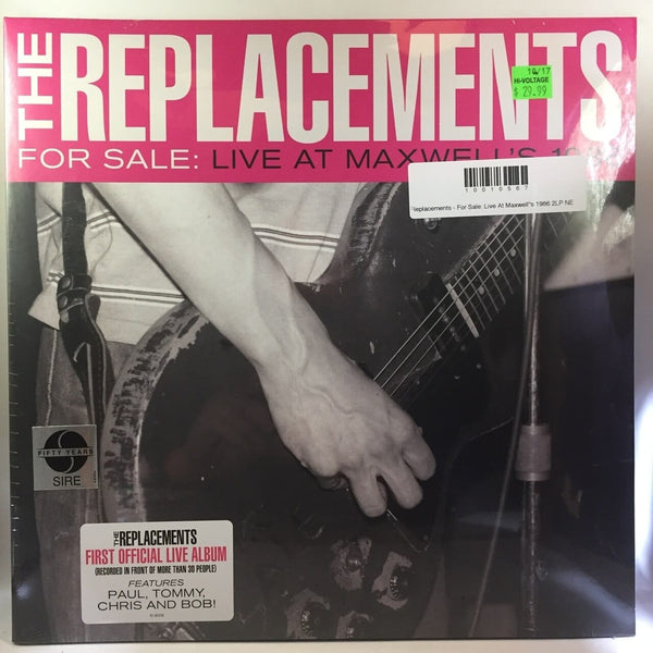 New Vinyl Replacements - For Sale: Live At Maxwell's 1986 2LP NEW 10010567