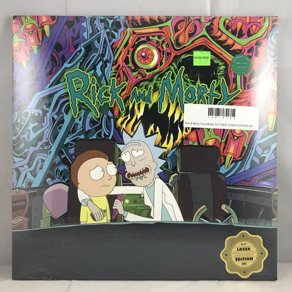 New Vinyl Rick & Morty Soundtrack 2LP NEW LOSER EDITION 10014135