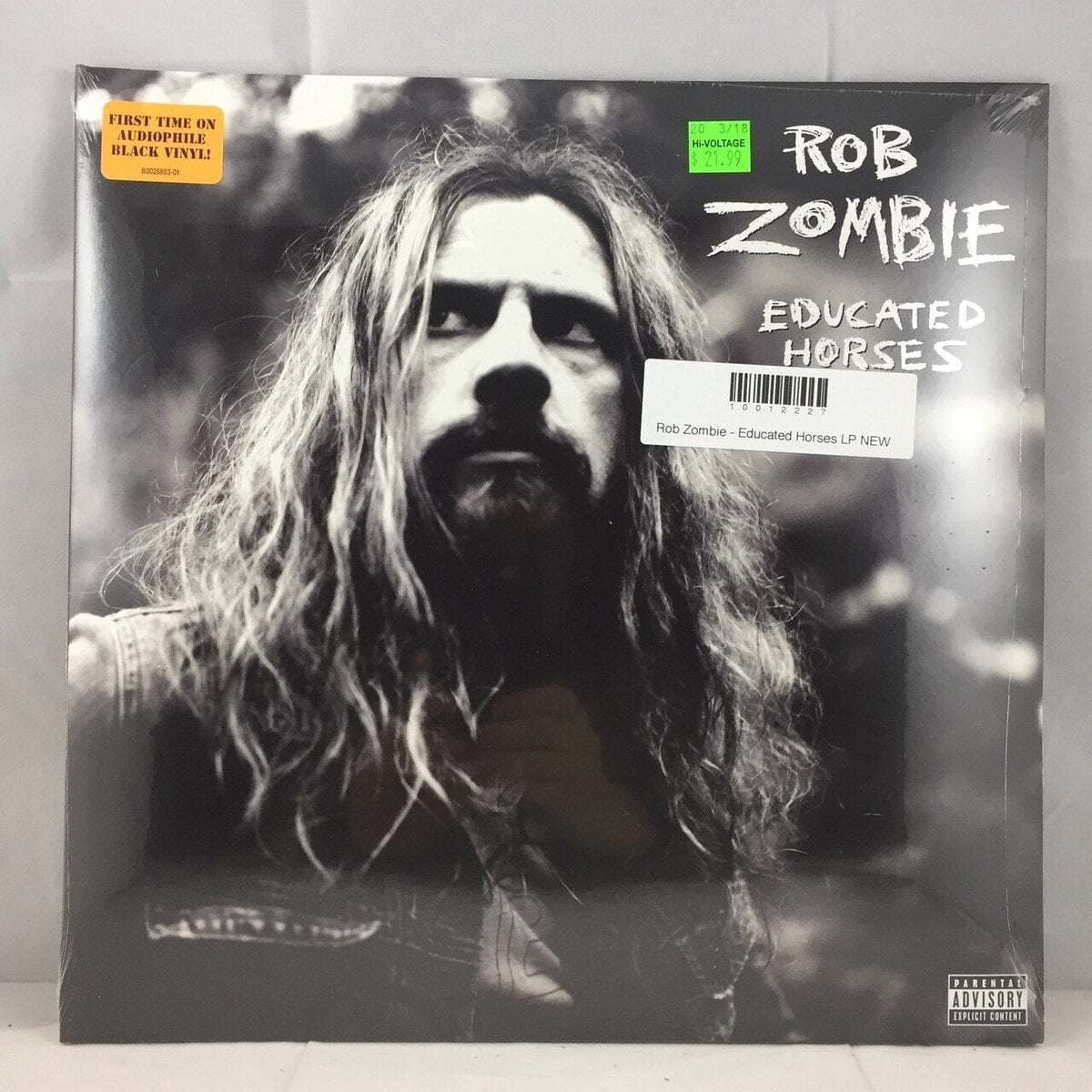 Rob Zombie Educated Horses LP NEW Hi Voltage Records