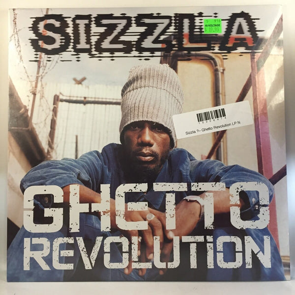 New Vinyl Sizzla – Ghetto Revolution LP NEW 10006474