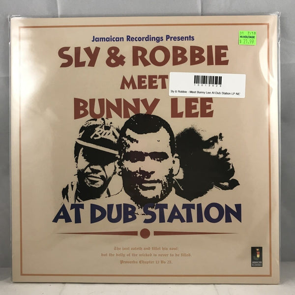 New Vinyl Sly & Robbie - Meet Bunny Lee At Dub Station LP NEW 10013629
