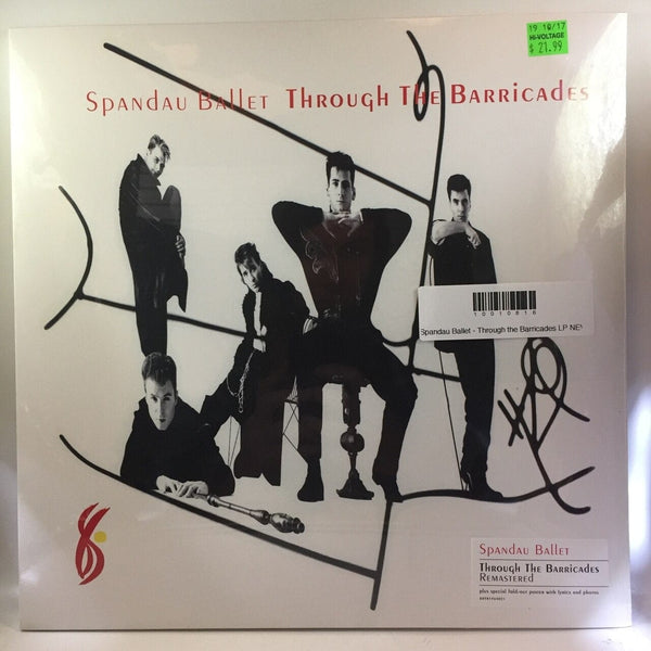 New Vinyl Spandau Ballet - Through the Barricades LP NEW 10010816