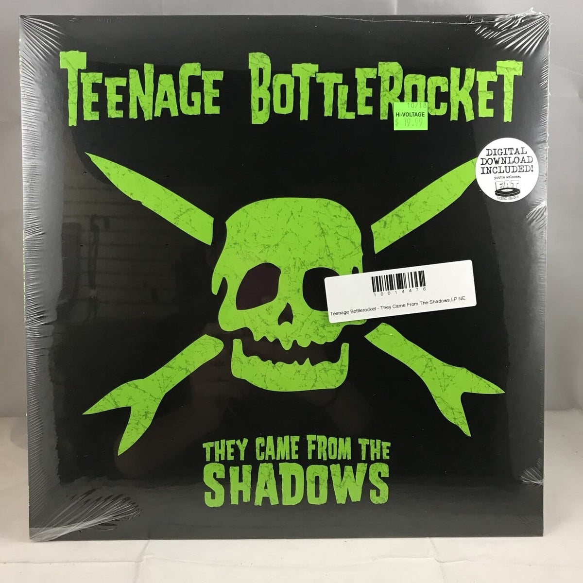 2024 Teenage BottleRocket They Came From The Shadows green/black swirl vinyl lp