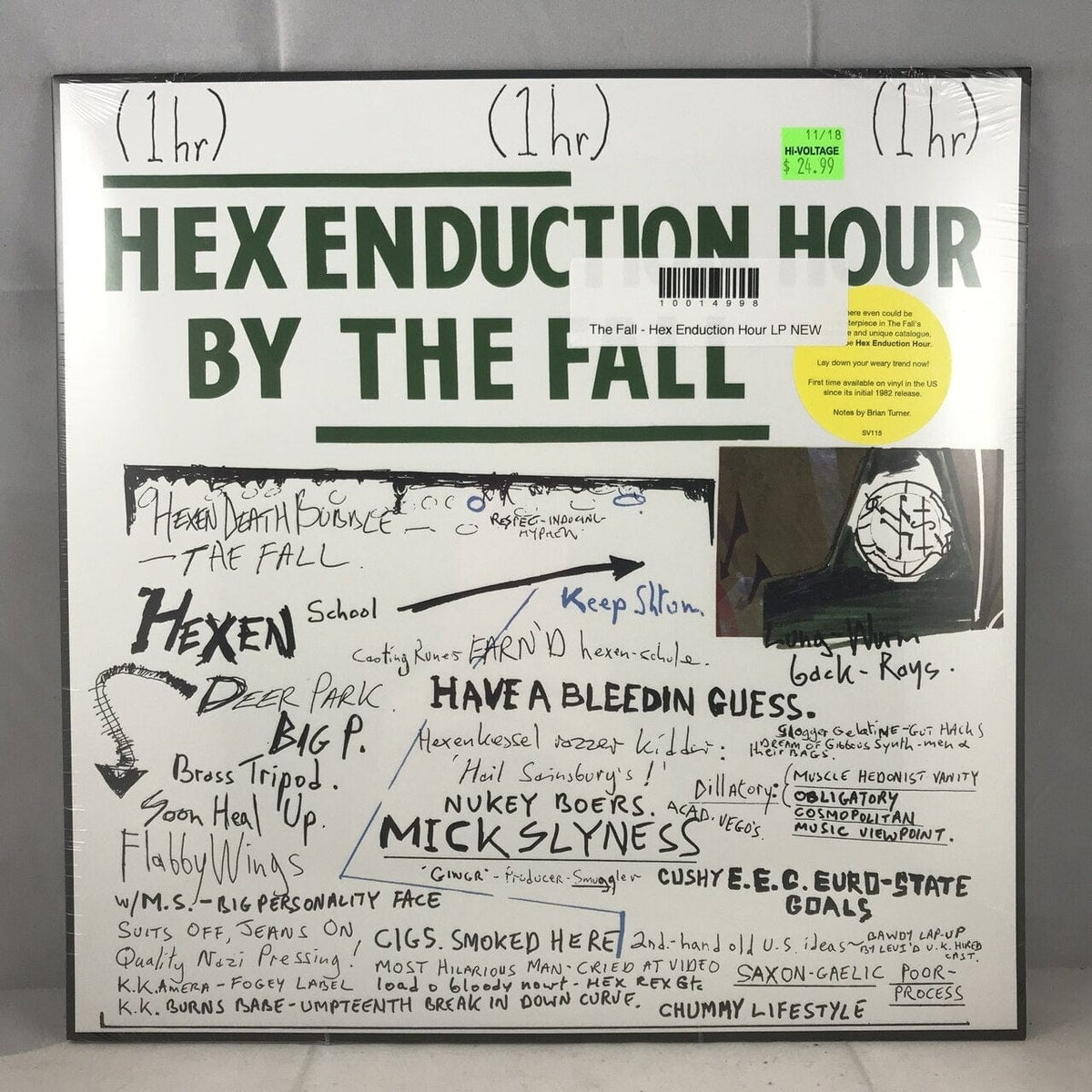 The Fall - Hex Enduction Hour LP NEW – Hi-Voltage Records