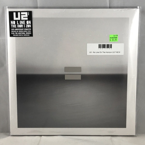 New Vinyl U2 - No Line On The Horizon 2LP NEW 10015482