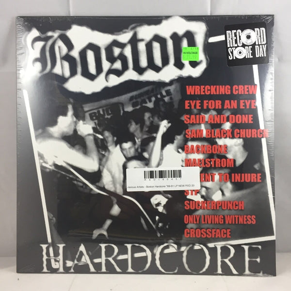 New Vinyl Various Artists - Boston Hardcore '89-91 LP NEW RSD 2018 RSD180437