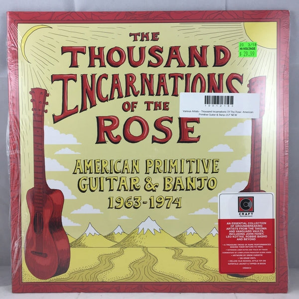 New Vinyl Various Artists - Thousand Incarnations Of The Rose: American Primitive Guitar & Banjo 2LP NEW 10012163