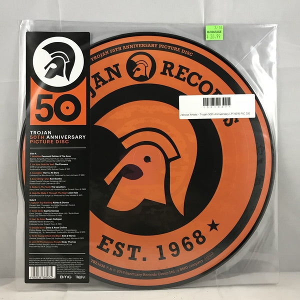 New Vinyl Various Artists - Trojan 50th Anniversary LP NEW PIC DISC 10013271