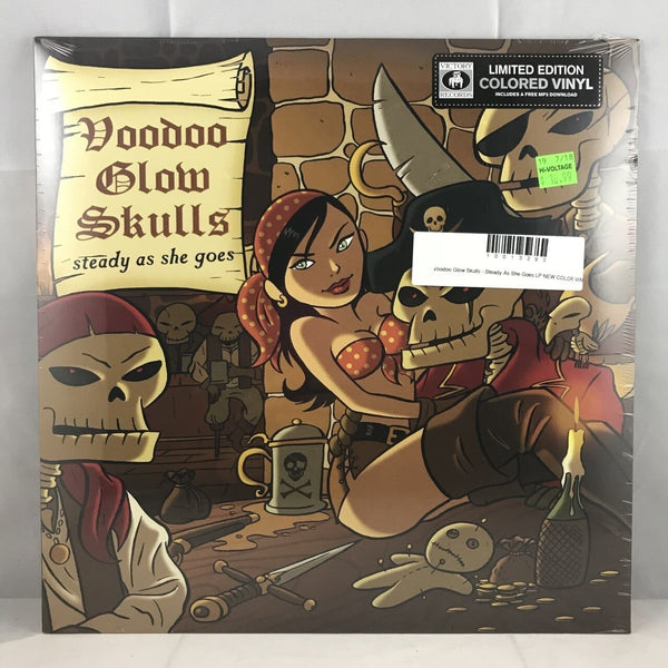 New Vinyl Voodoo Glow Skulls - Steady As She Goes LP NEW COLOR VINYL 10013293