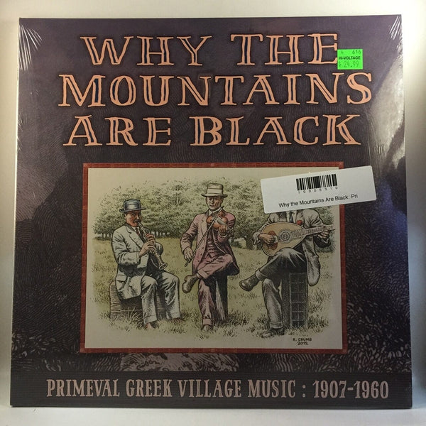 New Vinyl Why the Mountains Are Black: Primeval Greek Music 2LP NEW Third Man 10005310