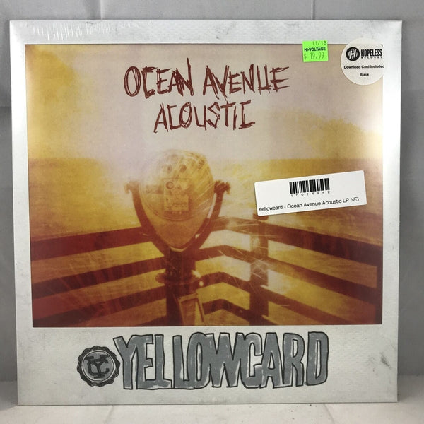 New Vinyl Yellowcard - Ocean Avenue Acoustic LP NEW 10014942