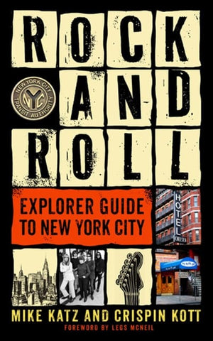 Sale Book Rock and Roll Explorer Guide to New York City - Hardcover 991445