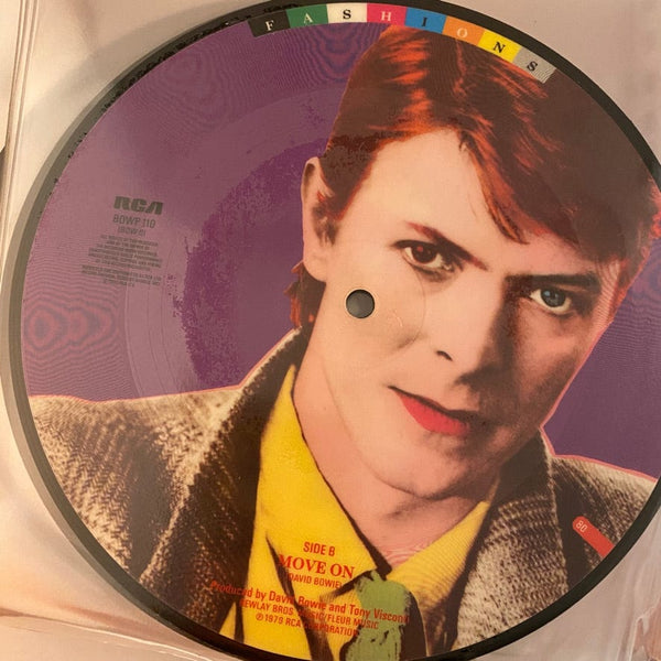 Used 7"s David Bowie – Fashions 10x7" USED VG++/VG++ Picture Disc J031223-19