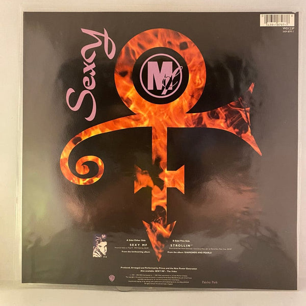 Used 7"s Prince And The New Power Generation – Sexy MF 7" USED VG++/VG+ Shaped Picture Disc J072723-04