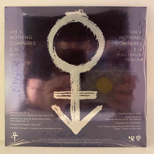 Used 7"s Prince – Nothing Compares 2 U 7" USED NOS STILL SEALED Purple Vinyl J072723-11
