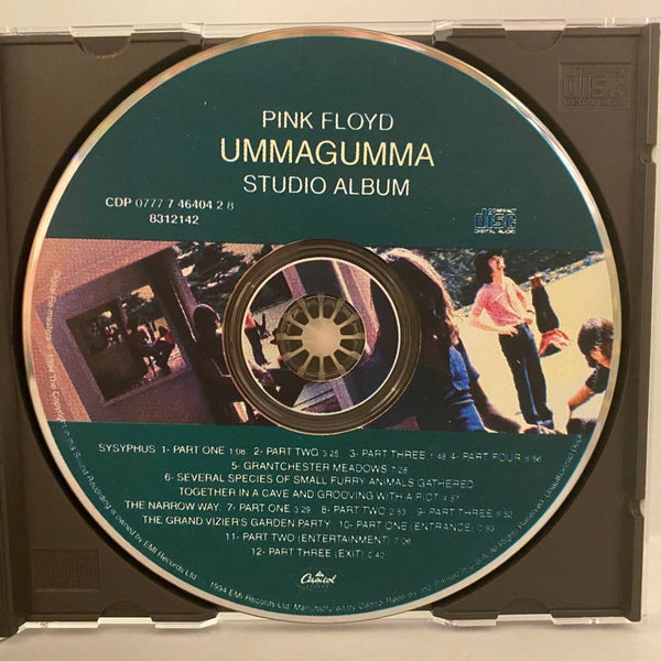 Used CDs Pink Floyd – Ummagumma 2CD USED NM/VG+ 1994 Pressing J081823-01