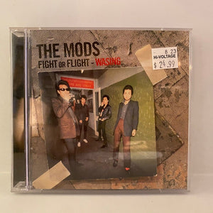 Used CDs The Mods – Fight Or Flight - Wasing CD+DVD USED NM/NM Japanese Pressing NO OBI J081723-25