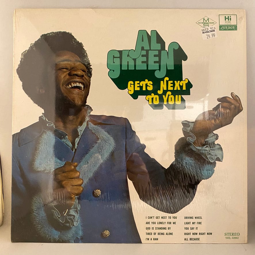 Al Green – Al Green Gets Next To You LP USED NM/VG+ 1971 Pressing