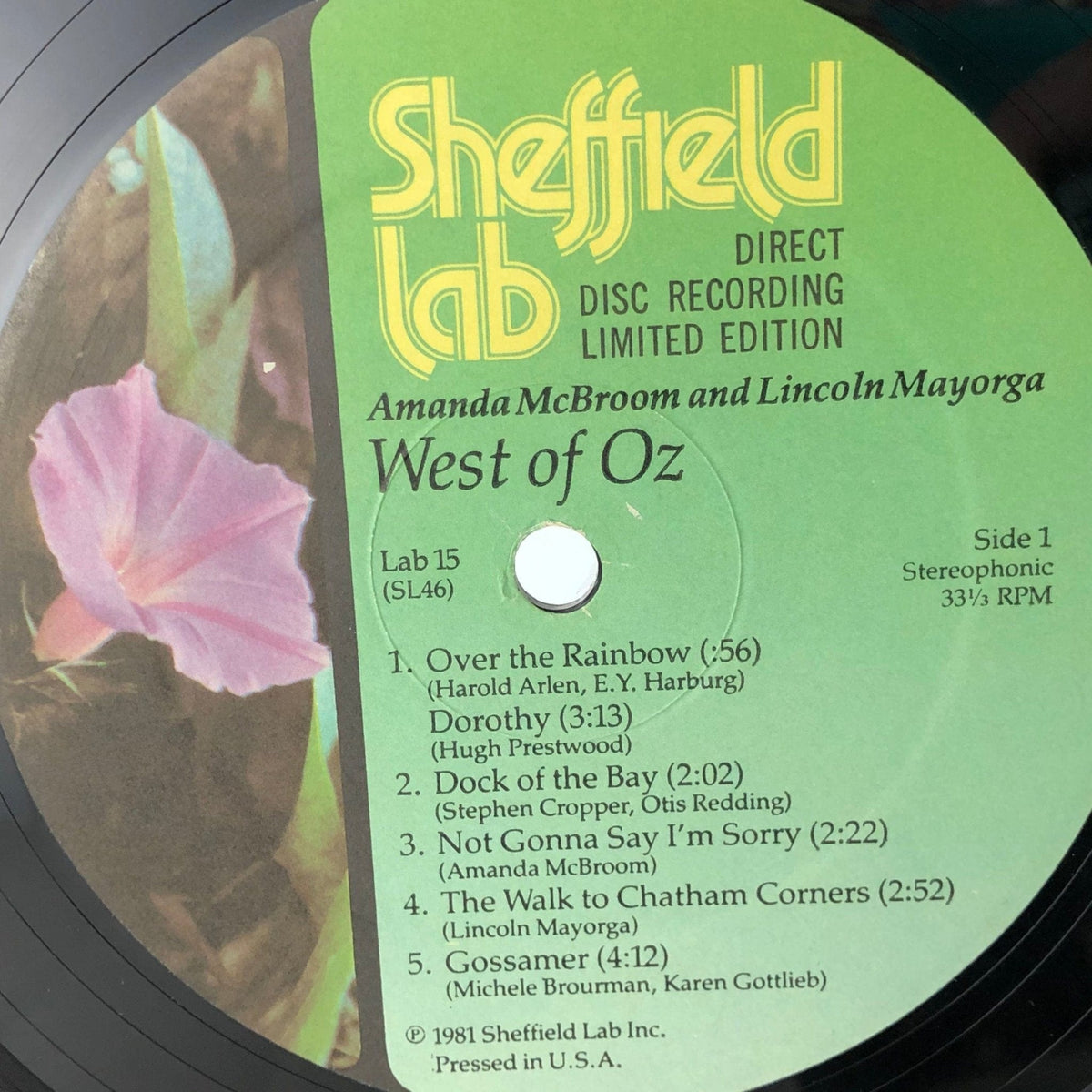 Welcome LPAmanda McBroom & Lincoln Mayorga ⁄ West Of Oz LP