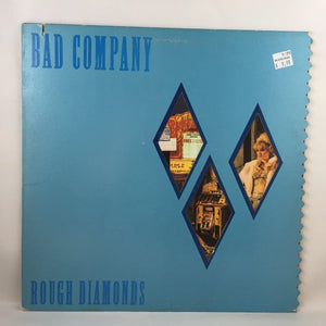 Used Vinyl Bad Company - Rough Diamonds LP Die Cut Cover NM-VG+ USED 5199