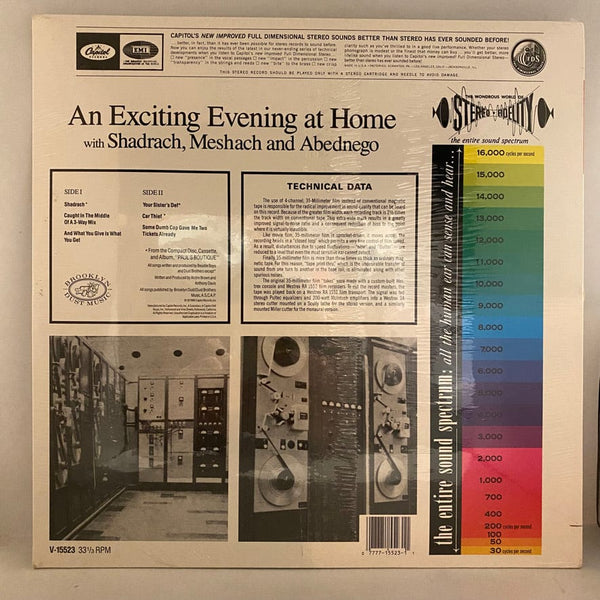 Used Vinyl Beastie Boys – An Exciting Evening At Home With Shadrach, Meshach And Abednego LP USED NOS STILL SEALED J040424-07