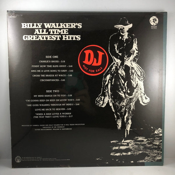 Used Vinyl Billy Walker - All Time Greatest Hits LP SEALED NOS USED I122621-023