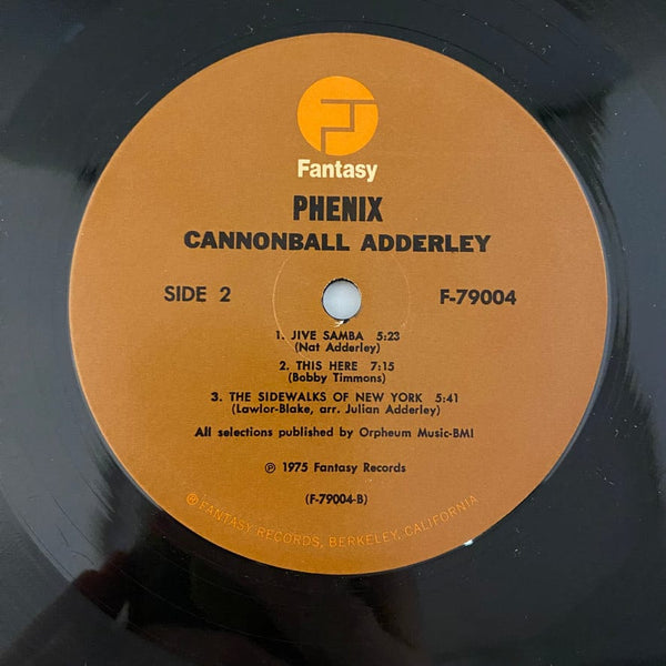 Used Vinyl Cannonball Adderley – Phenix 2LP USED VG+/G+ J061323-18
