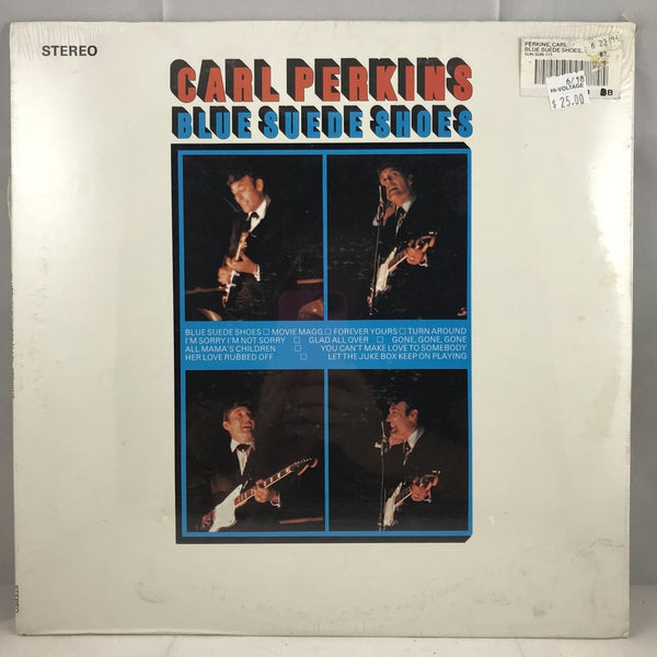 Used Vinyl Carl Perkins - Blue Suede Shoes LP SEALED NOS 1456