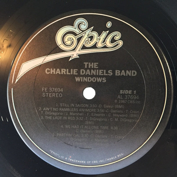 Used Vinyl Charlie Daniels Band - Windows LP NM-NM USED 6197