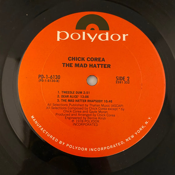 Used Vinyl Chick Corea – The Mad Hatter LP USED NM/VG J102923-02