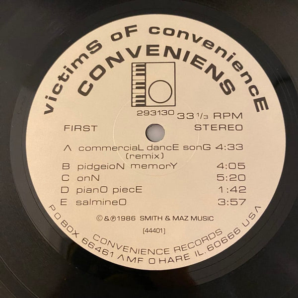Used Vinyl Conveniens – Victims Of Convenience LP USED NM/VG+ J103122-04