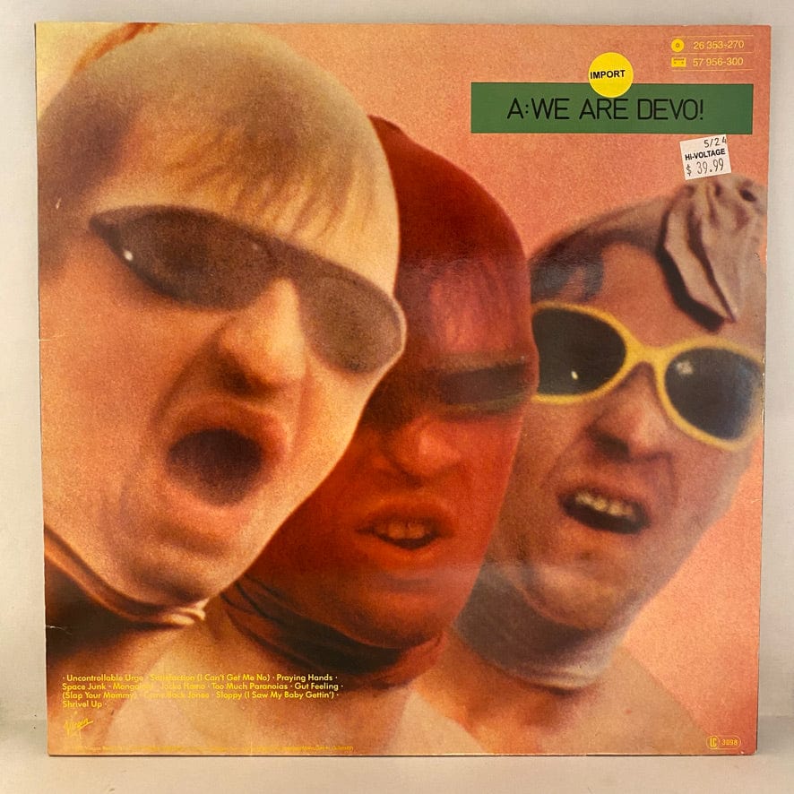 Devo Q Are We Not Men? A We Are Devo!