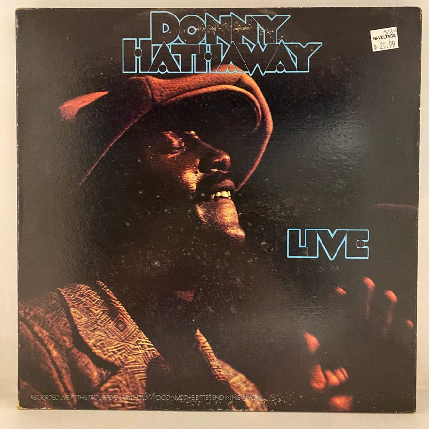 Donny Hathaway – Live LP USED VG+/VG 1972 Pressing