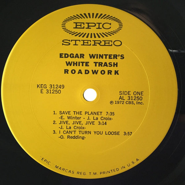 Used Vinyl Edgar Winter's White Trash - Roadwork 2LP VG++-VG++ USED 7893