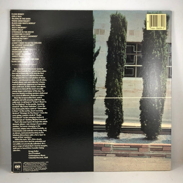 Used Vinyl Elvis Costello - Taking Liberties LP VG++/VG++ USED I030622-017