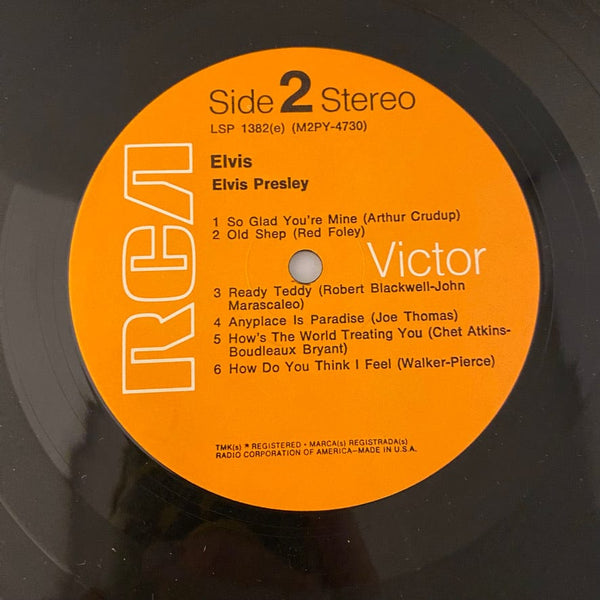 Used Vinyl Elvis Presley – Elvis LP USED VG++/VG+ 1971 Pressing J033124-06