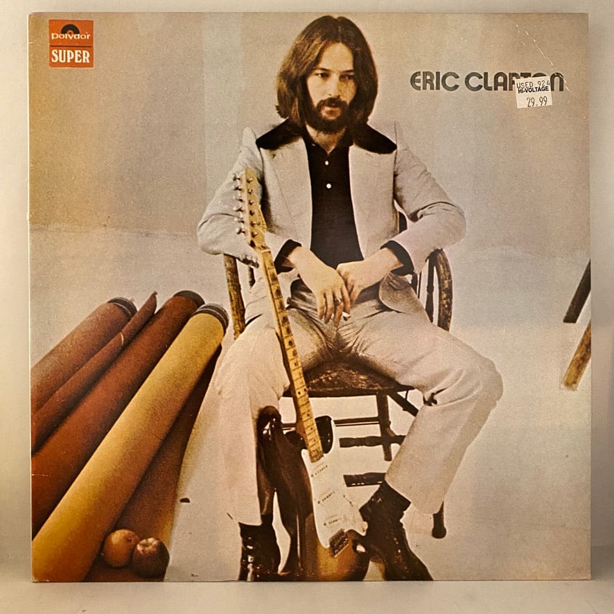UK初期盤 Eric Clapton 1970 赤Polydor 英国盤 used-vinyl-eric-clapton-eric-