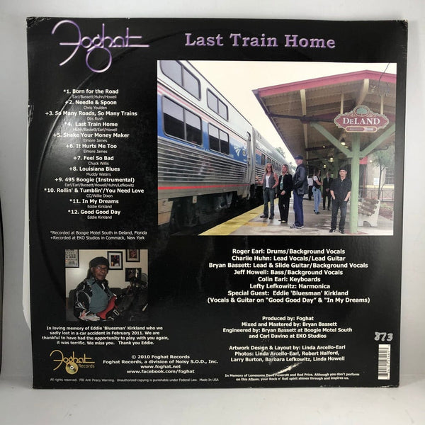 Used Vinyl Foghat - Last Train Home 2LP VG++/F Numbered COLOR VINYL USED I020122-021